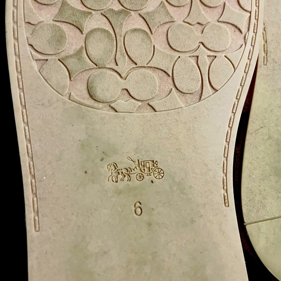 Coach Bridgett Terry Sandal/Slippers size 6 - Picture 13 of 14